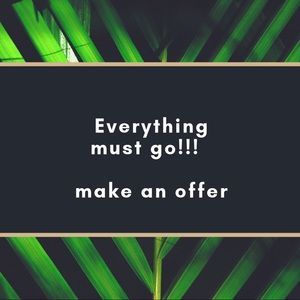 ‼️Everything must go‼️